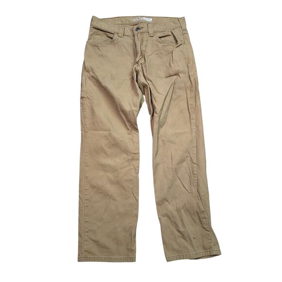 Carhartt Relaxed Straight Rigby Pant 32 x 30 Mens Dark Khaki - Picture 1 of 4